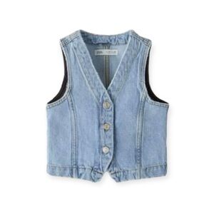Zara Washed Denim Vest Size 9/10